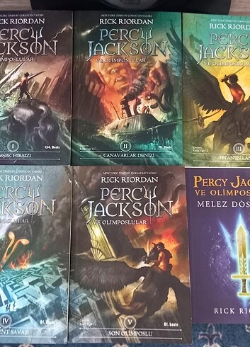 Percy Jackson Serisi (Ek Kitapla Beraber)