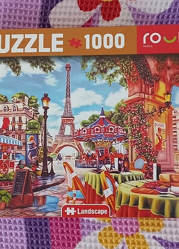 Landscape Puzzle - Paris - 1000 Parça