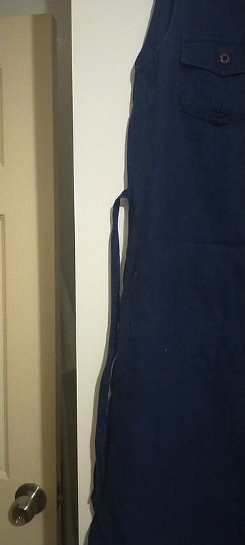 Kot mavi elbise  - Görsel 5