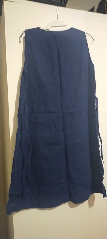 Kot mavi elbise  - Görsel 6