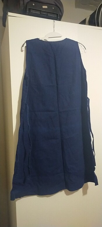 Kot mavi elbise  - Görsel 7