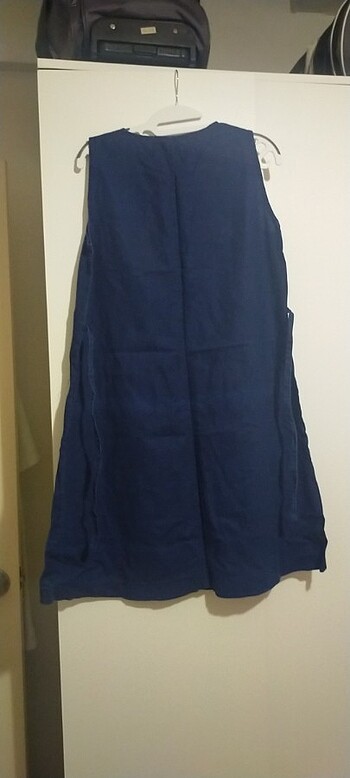 Kot mavi elbise  - Görsel 8