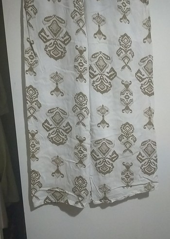 Kadın bol paça bez  pantolon - Görsel 5