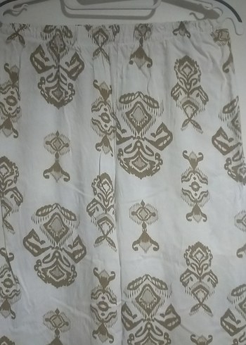 Kadın bol paça bez  pantolon - Görsel 4