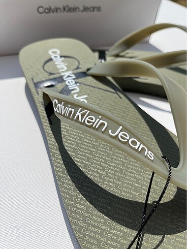 Calvin Klein Etiketli Erkek Terlik - Görsel 2