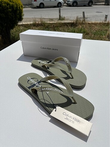 Calvin Klein Etiketli Erkek Terlik - Görsel 5