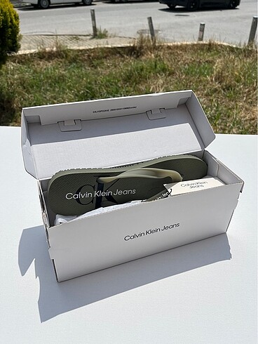 Calvin Klein Etiketli Erkek Terlik - Görsel 7