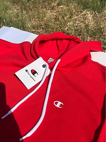 m Beden Champion Etiketli Erkek Sweatshirt