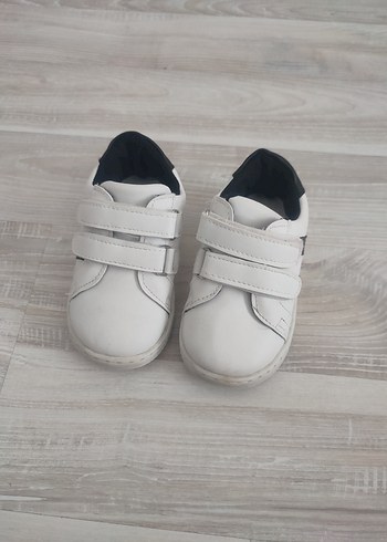 LC Waikiki Erkek Çocuk Beyaz Zebra Desenli Spor Ayakkabı