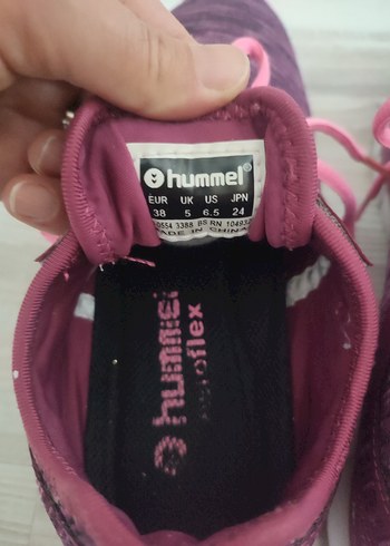 38 Beden Hummel Mor Bağcıklı Spor Ayakkabı