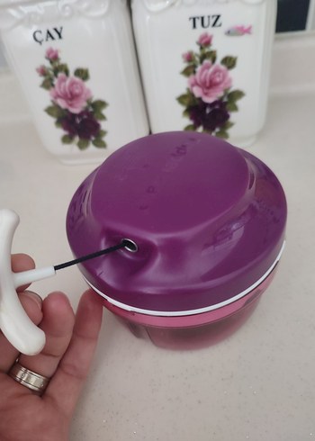 Tupperware Tupperware Mor Plastik Mutfak Doğrayıcı