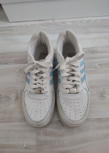 Adidas Adidas Beyaz Bağcıklı Kadın Spor Ayakkabı