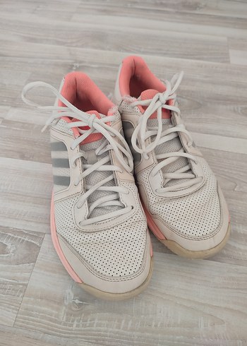 Adidas Adidas Kadın Gri-Pembe Bağcıklı Spor Ayakkabı