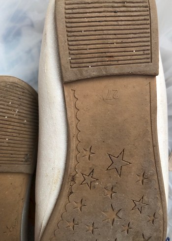 Kız Çocuk Beyaz Fiyonklu Babet - Görsel 2