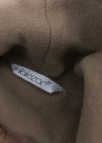 Düğmeli Kahverengi Erkek Keten Midi Kaban - Görsel 3