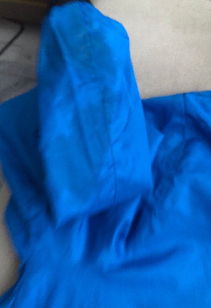 Mavi Fermuarlı Erkek Kapüşonlu Yağmurluk - Görsel 3