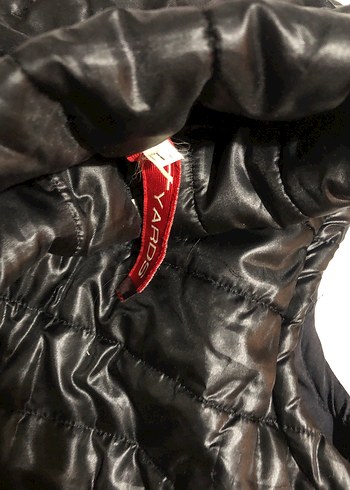 Siyah Fermuarlı Kadın Şişme Yelek - Görsel 2