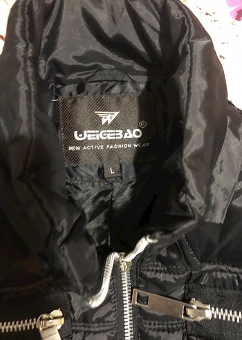 Siyah Fermuarlı Kadın Ceket - Görsel 2