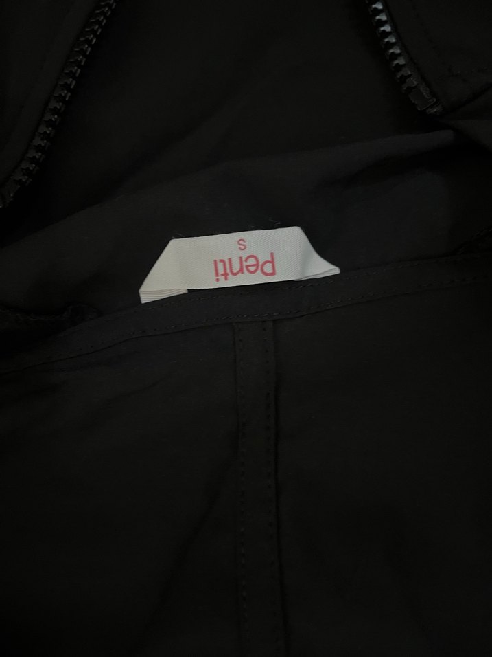 penti Fermuarlı Siyah ceket - Görsel 3