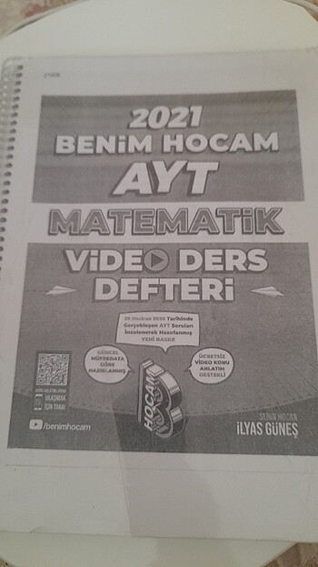 2021 ayt matematik video ders defteri benim hocam