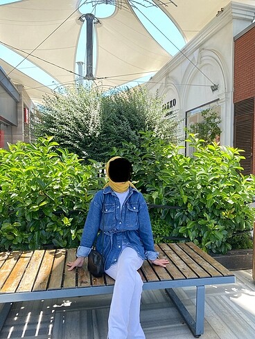 LC Waikiki Bağlamalı Kot Ceket