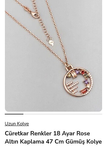 So Chic So Chic Gümüş Kolye