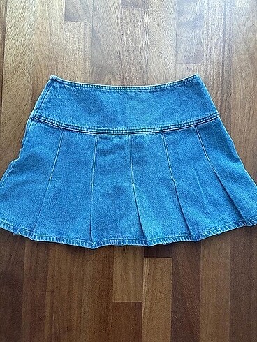 H&M 36 beden mini kot etek
