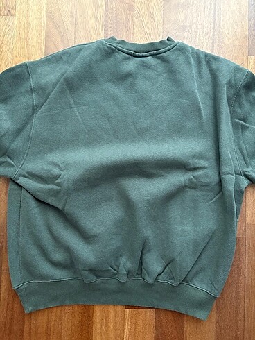 Pull and Bear Pull&Bear yeşil S beden sweatshirt