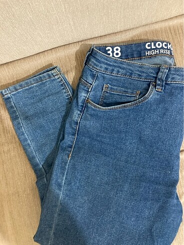 yüksek bel skinny jean