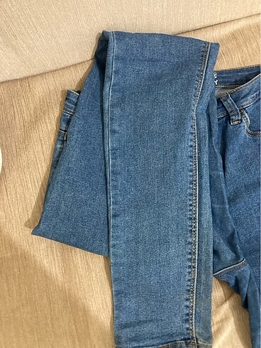38 Beden yüksek bel skinny jean
