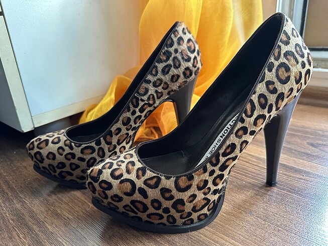 Nine West LEOPAR MODEL PLATFORMLU TOPUKLU