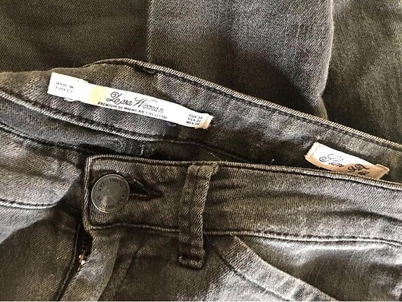 28 Beden gri Renk Zara Jean