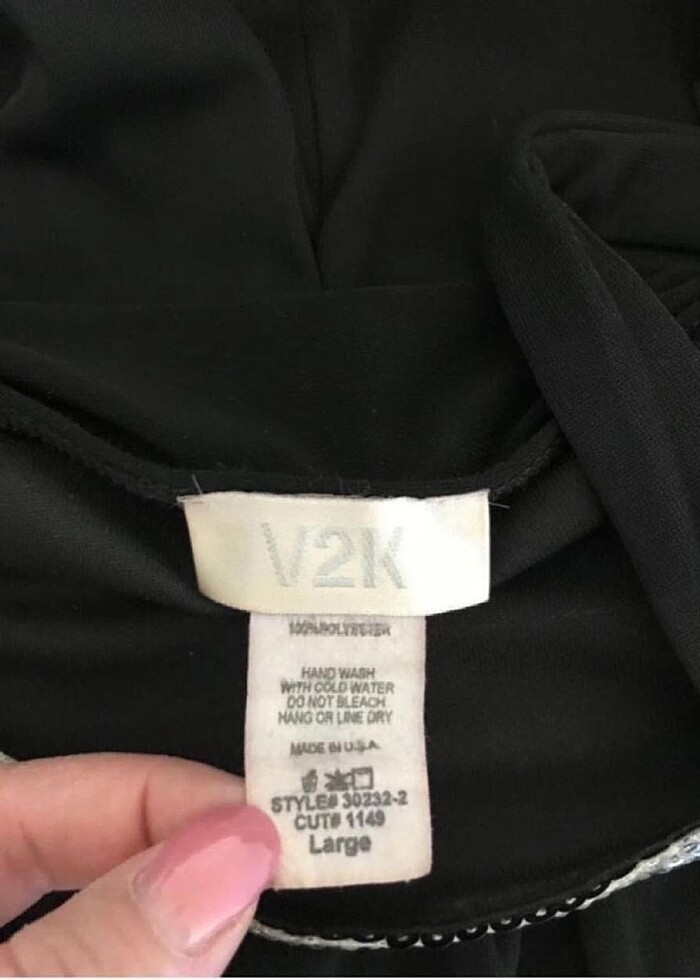 V2k  Gece Elbisesi - Görsel 5