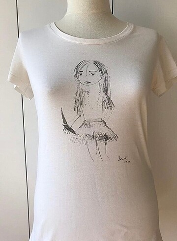 s Beden beyaz Renk Carlos Miele Tshirt