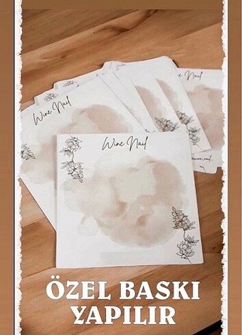 ÖZEL BASKI KARTVİZİT - STICKER