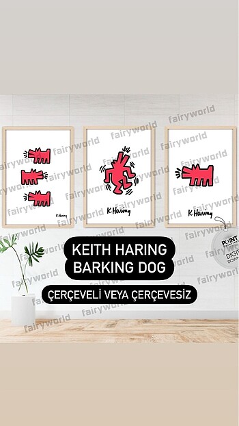 KEITH HARING POSTER