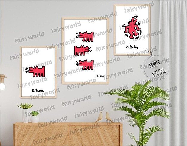 KEITH HARING POSTER