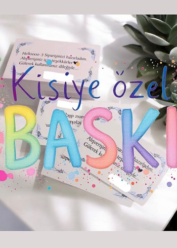 ÖZEL BASKI STICKER - Görsel 7