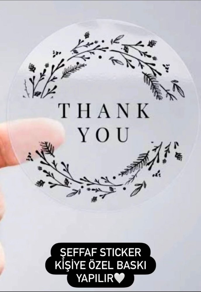 ÖZEL BASKI STICKER - Görsel 5