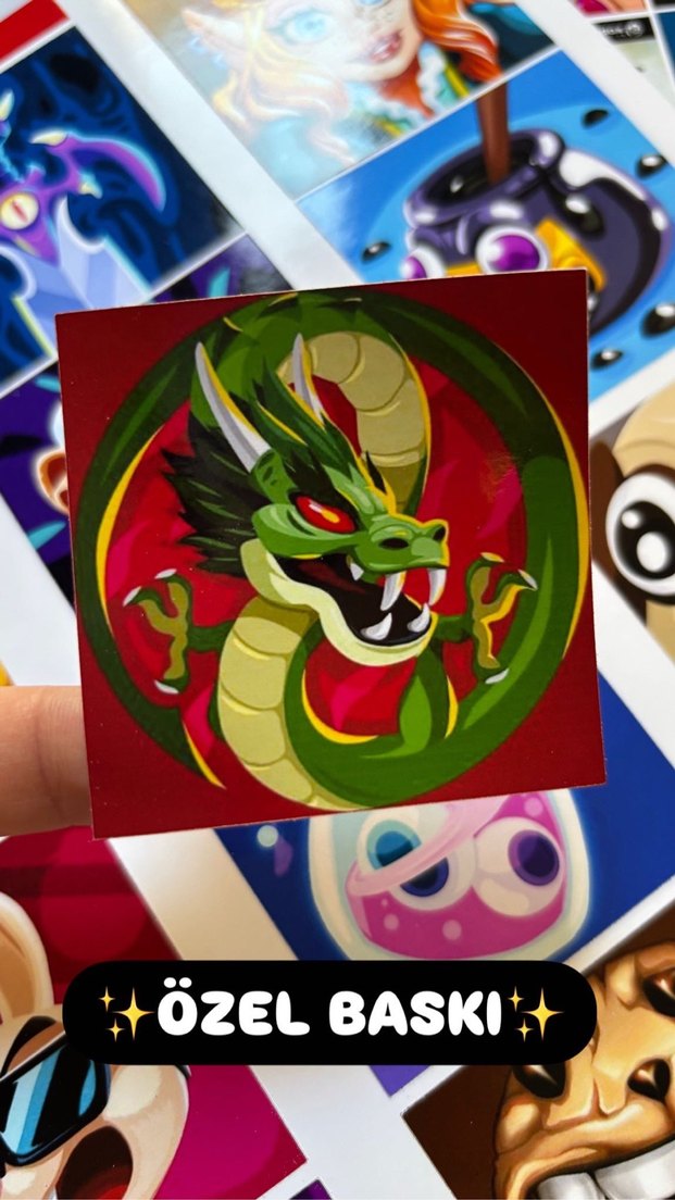 Özel Baskı STICKER - KARTVİZİT - Görsel 4