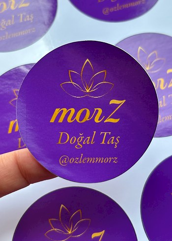 ÖZEL BASKI KARTVİZİT - STICKER - Görsel 17