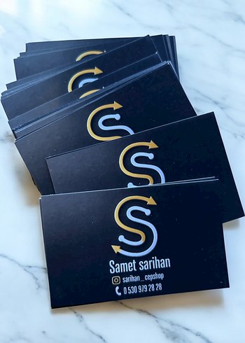 ÖZEL BASKI KARTVİZİT - STICKER - Görsel 14