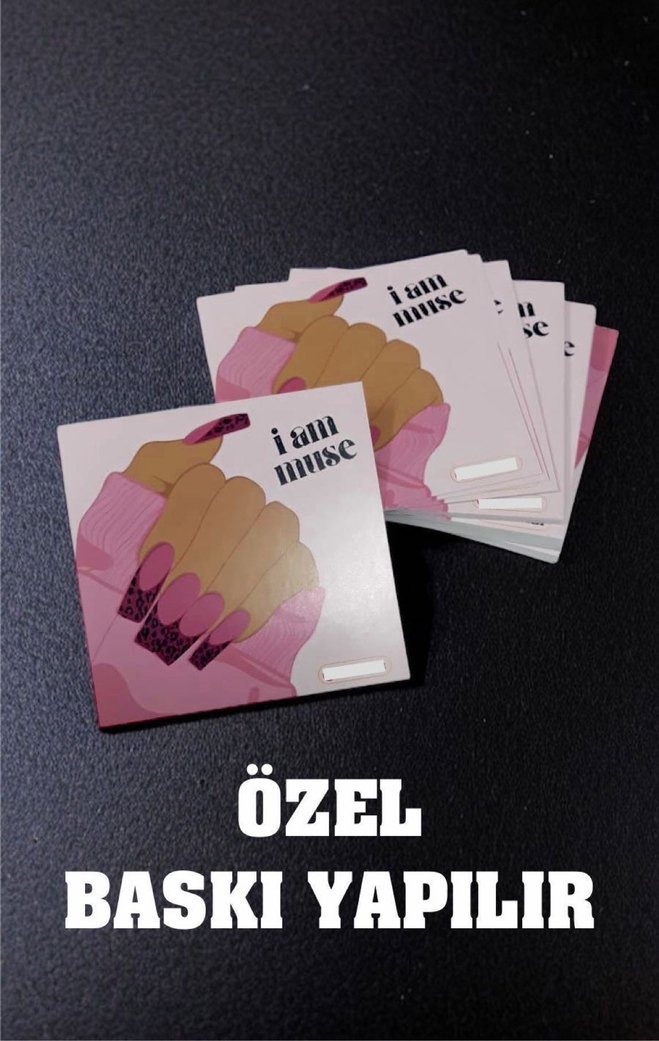 ÖZEL BASKI KARTVİZİT - STICKER - Görsel 3