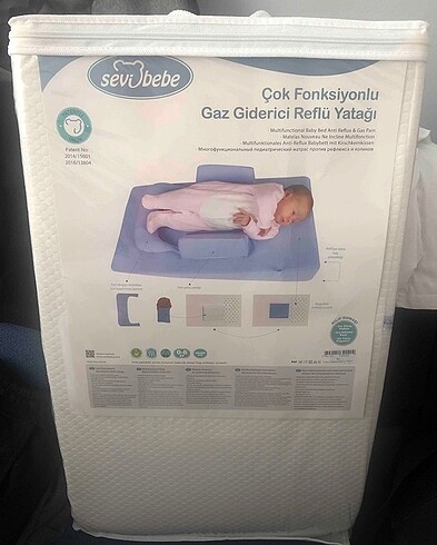 Beden Bebek reflü önleyici yatak