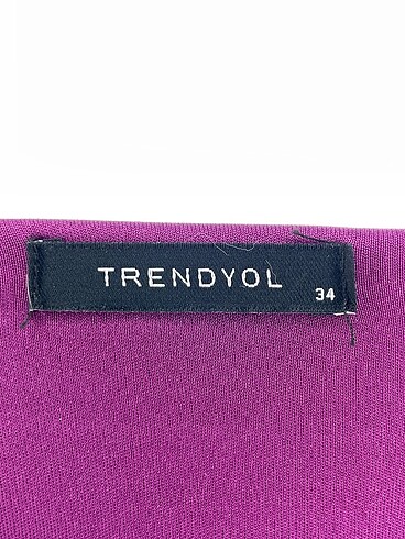 34 Beden mor Renk Trendyol & Milla Kısa Elbise %70 İndirimli.