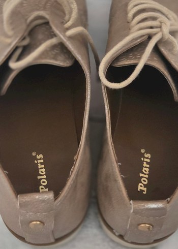 Bej Yılan Desenli Dolgu Topuklu Ayakkabı - Görsel 4