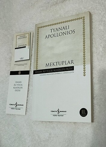 Tyanalı Apollonios Mektuplar Hasan Ali Yücel Klasikler Dizisi