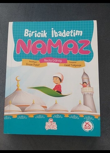 YAZAR İMZALI BİRİCİK İBADETİM NAMAZ KİTABI