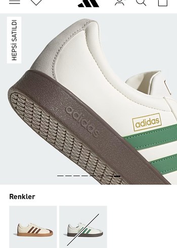 Adidas Beyaz erkek Spor Ayakkabı - Görsel 5