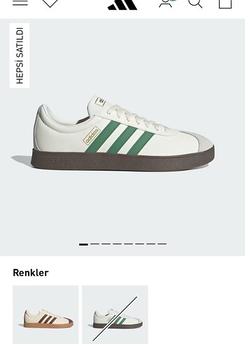 Adidas Beyaz erkek Spor Ayakkabı - Görsel 6